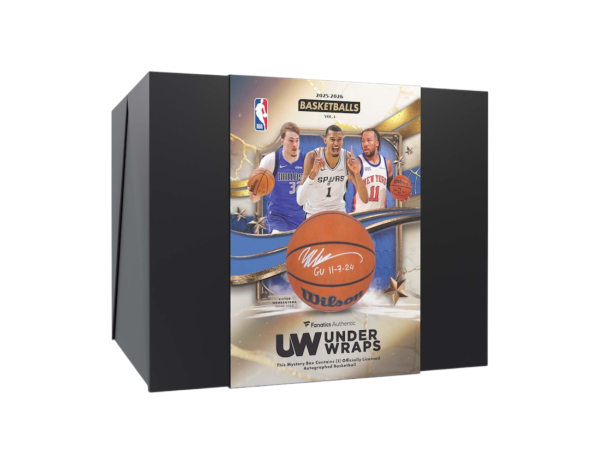 2025-26 Fanatics Under Wraps Autographed NBA Basketball