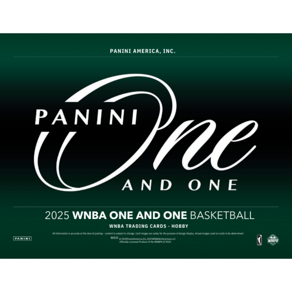 2025 Panini One and One WNBA Basketball Hobby 10 Box Case