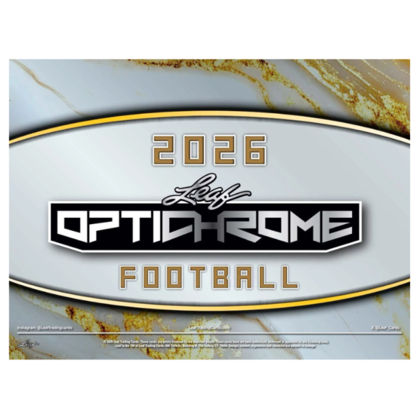 resizingforshopify-2026-04-24T122054.865_a4b5d827-3ab2-49b3-bcc5-5559d6e826e7 2026 Leaf Optichrome Football Hobby Box